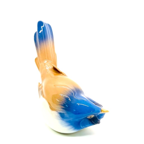 Vintage B&G Bing & Grondahl Copenhagen Porcelain Titmouse Bird Figurine Denmark - Picture 3 of 12